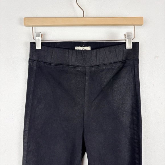 L’agence Rochelle Black Coated Pull On Jeans Sz M - Picture 5 of 9